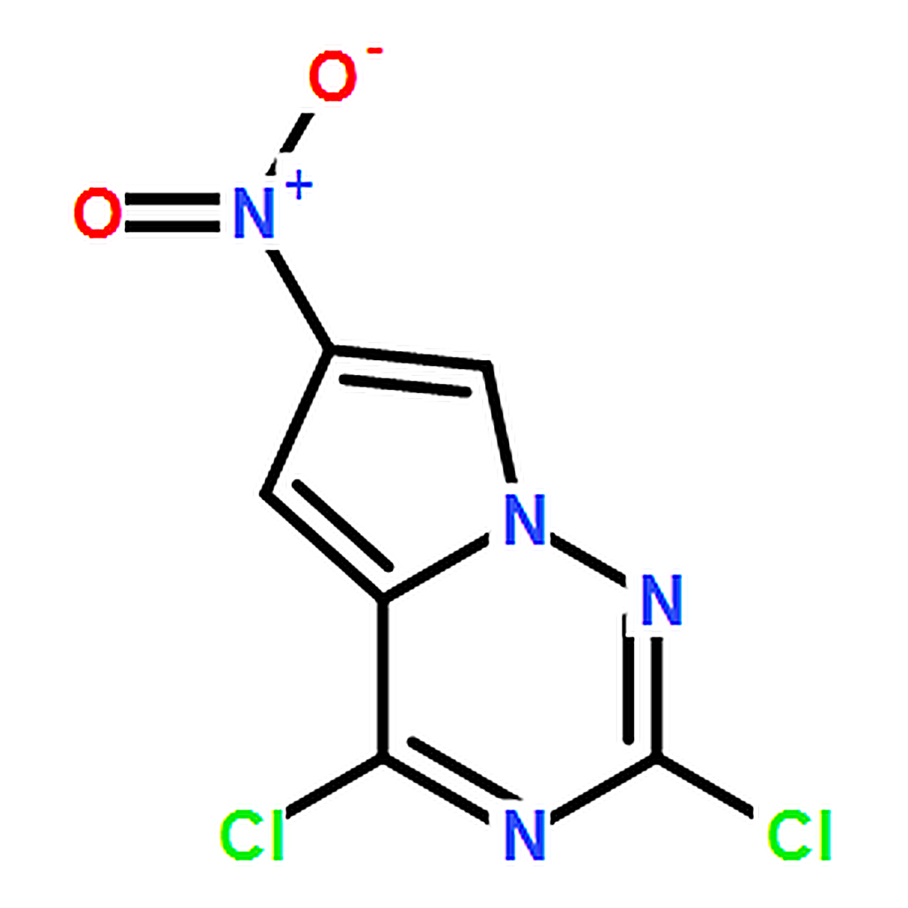 RHAWN 2,4-Dichloro-6-nitropyrrolo[2,1-f][1,2,4]triazine