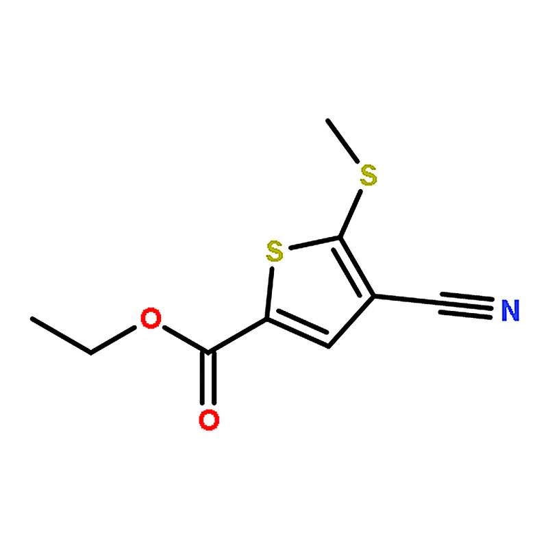 RHAWN Ethyl 4-cyano-5-(methylthio)thiophene-2-carboxylate
