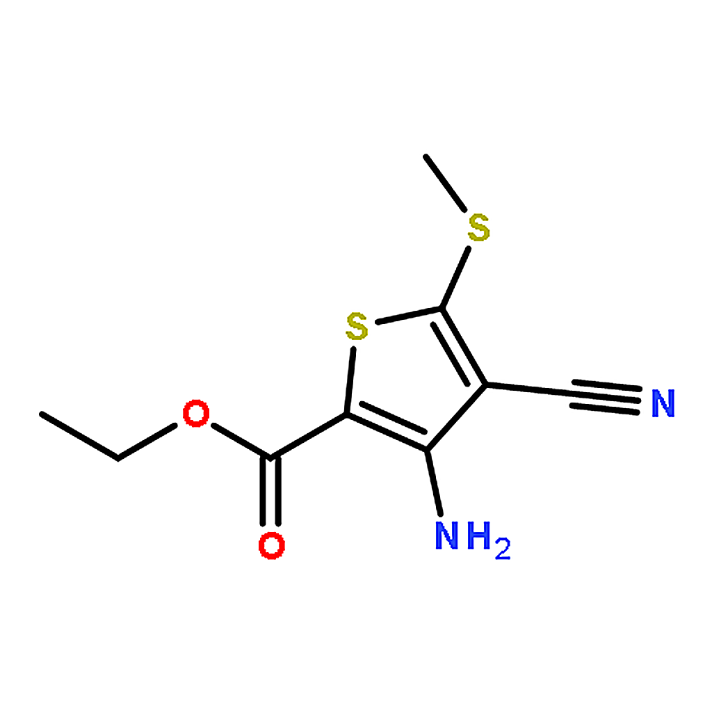 RHAWN Ethyl 3-amino-4-cyano-5-(methylthio)thiophene-2-carboxylate