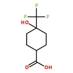 RHAWN 4-Hydroxy-4-(trifluoromethyl)cyclohexanecarboxylic acid
