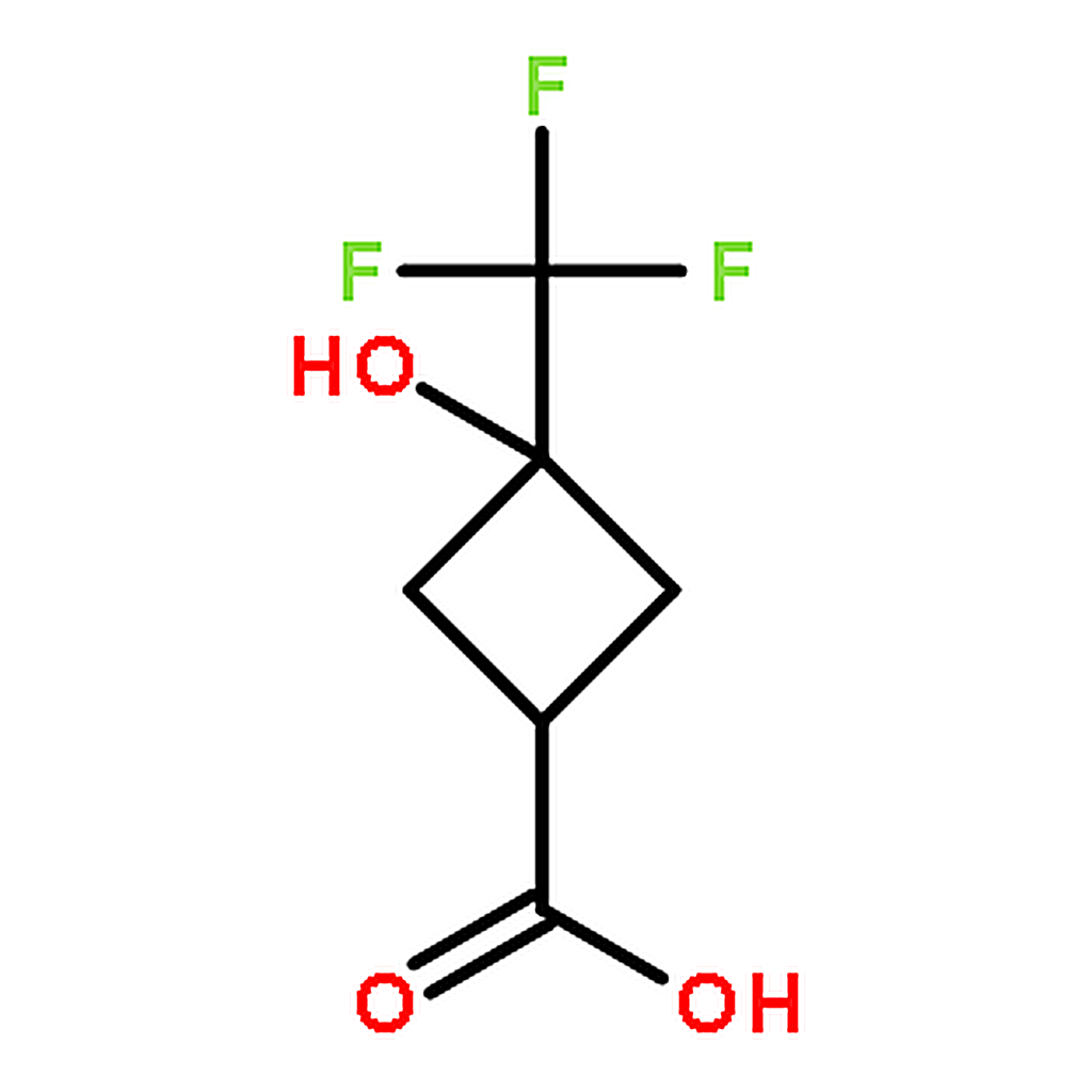 RHAWN 3-Hydroxy-3-(trifluoromethyl)cyclobutanecarboxylic acid
