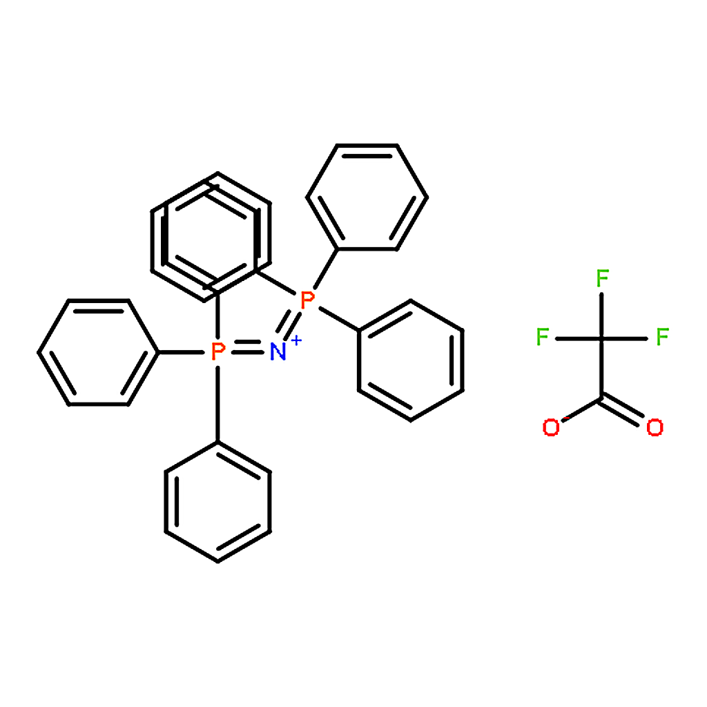 RHAWN Bis(triphenylphosphine)iminium trifluoroacetate