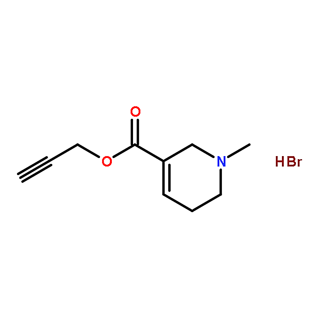 RHAWN 1-Methyl-1，2，5，6-tetrahydro-3-pyridine  carboxylic  acid  propargyl  ester  hydrobromide