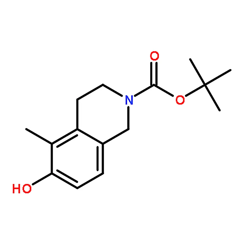 RHAWN tert-Butyl 6-hydroxy-5-methyl-3,4-dihydroisoquinoline-2(1H)-carboxylate