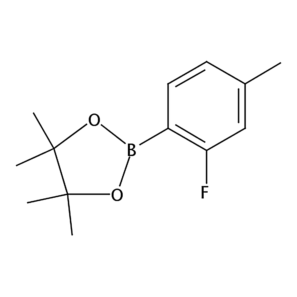 RHAWN 2-(2-Fluoro-4-methylphenyl)-4,4,5,5-tetramethyl-1,3,2-dioxaborolane