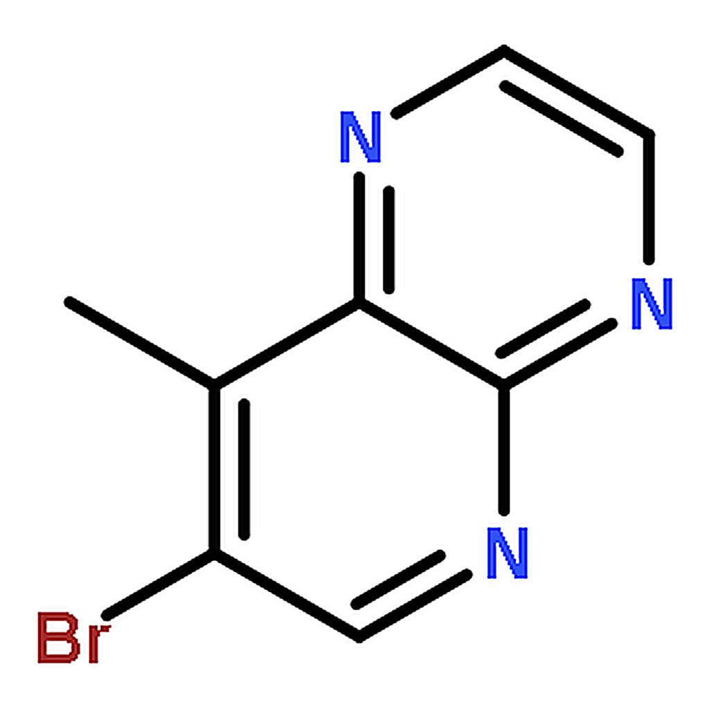 RHAWN 7-Bromo-8-methylpyrido[2,3-b]pyrazine