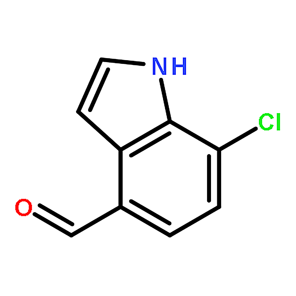 RHAWN 7-Chloro-1H-indole-4-carbaldehyde
