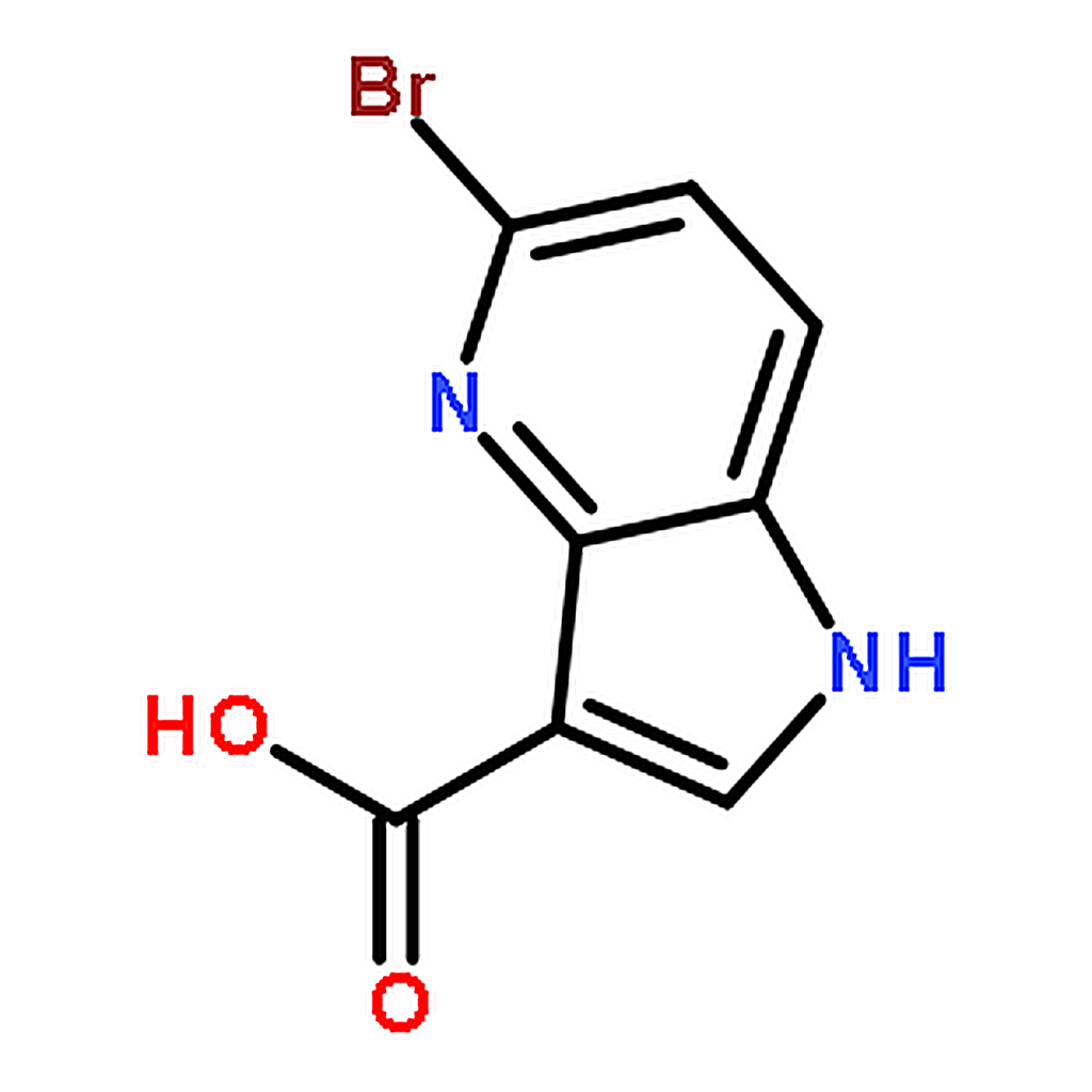 RHAWN 5-Bromo-1H-pyrrolo[3,2-b]pyridine-3-carboxylic acid