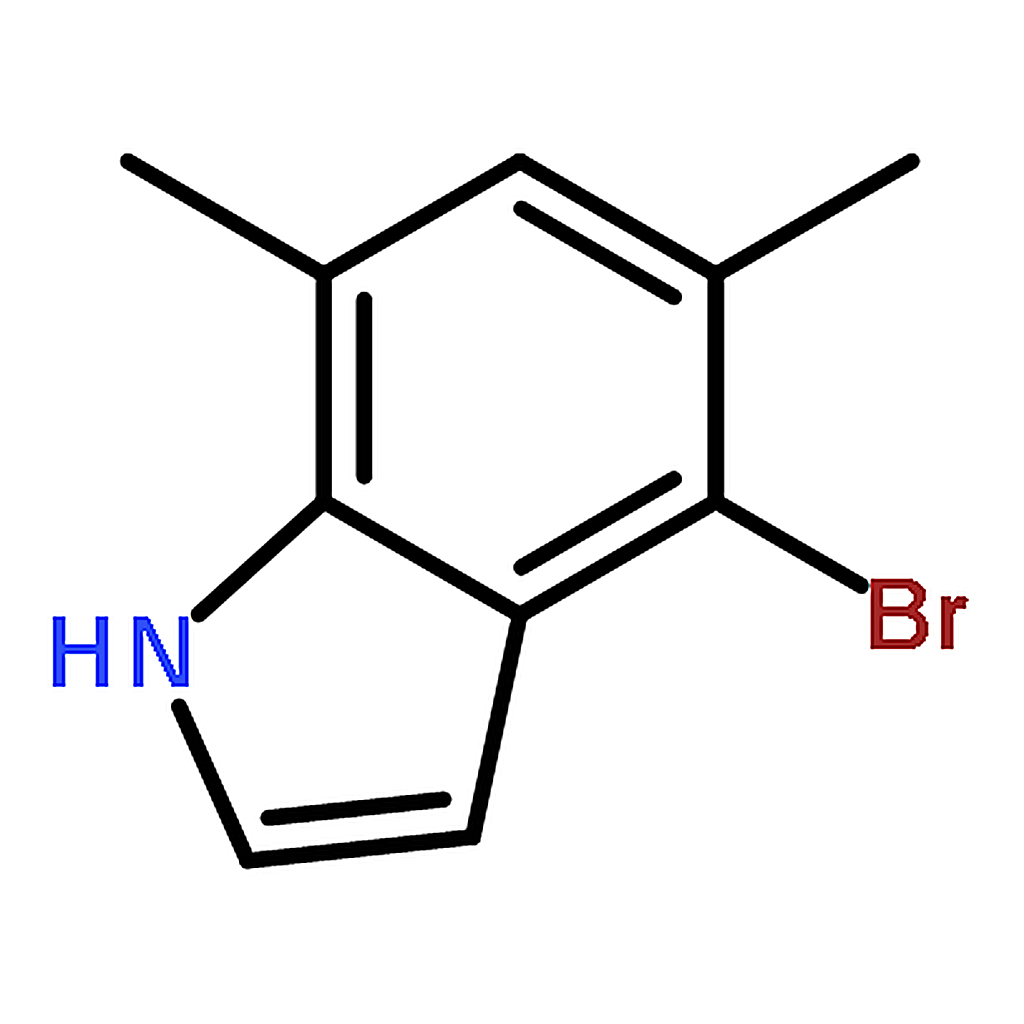 RHAWN 4-Bromo-5,7-dimethyl-1H-indole
