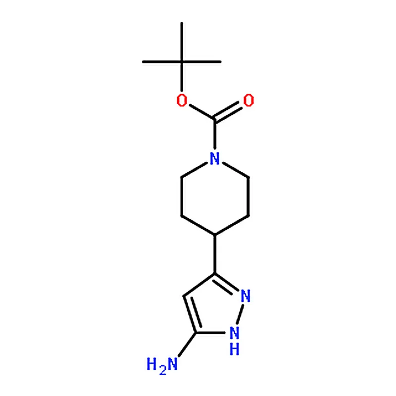 RHAWN tert-Butyl 4-(5-amino-1H-pyrazol-3-yl)piperidine-1-carboxylate