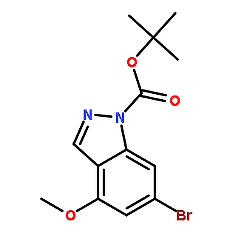 RHAWN tert-Butyl 6-bromo-4-methoxy-1H-indazole-1-carboxylate