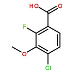 RHAWN 4-Chloro-2-fluoro-3-methoxybenzoic acid