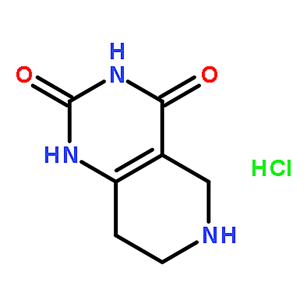 RHAWN 5,6,7,8-Tetrahydropyrido[4,3-d]pyrimidine-2,4(1H,3H)-dione hydrochloride