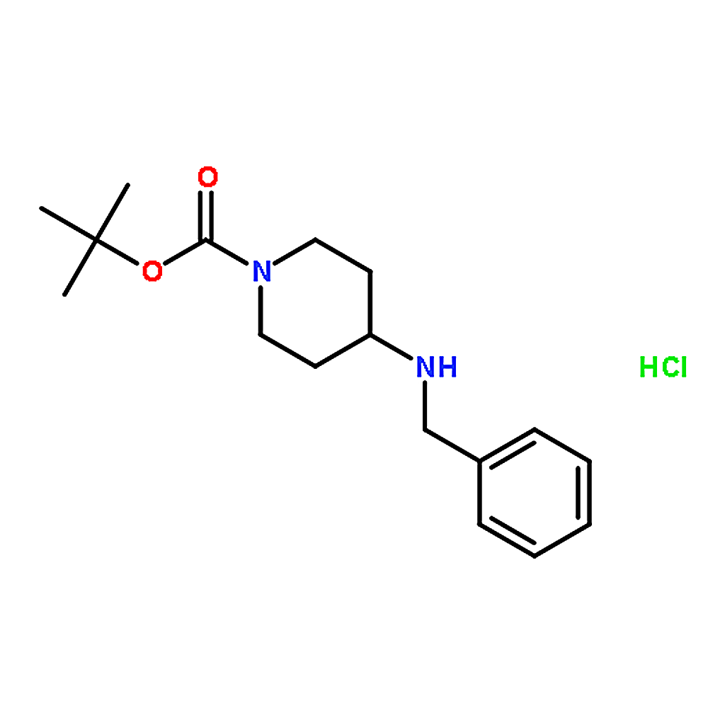RHAWN tert-Butyl 4-(benzylamino)piperidine-1-carboxylate hydrochloride