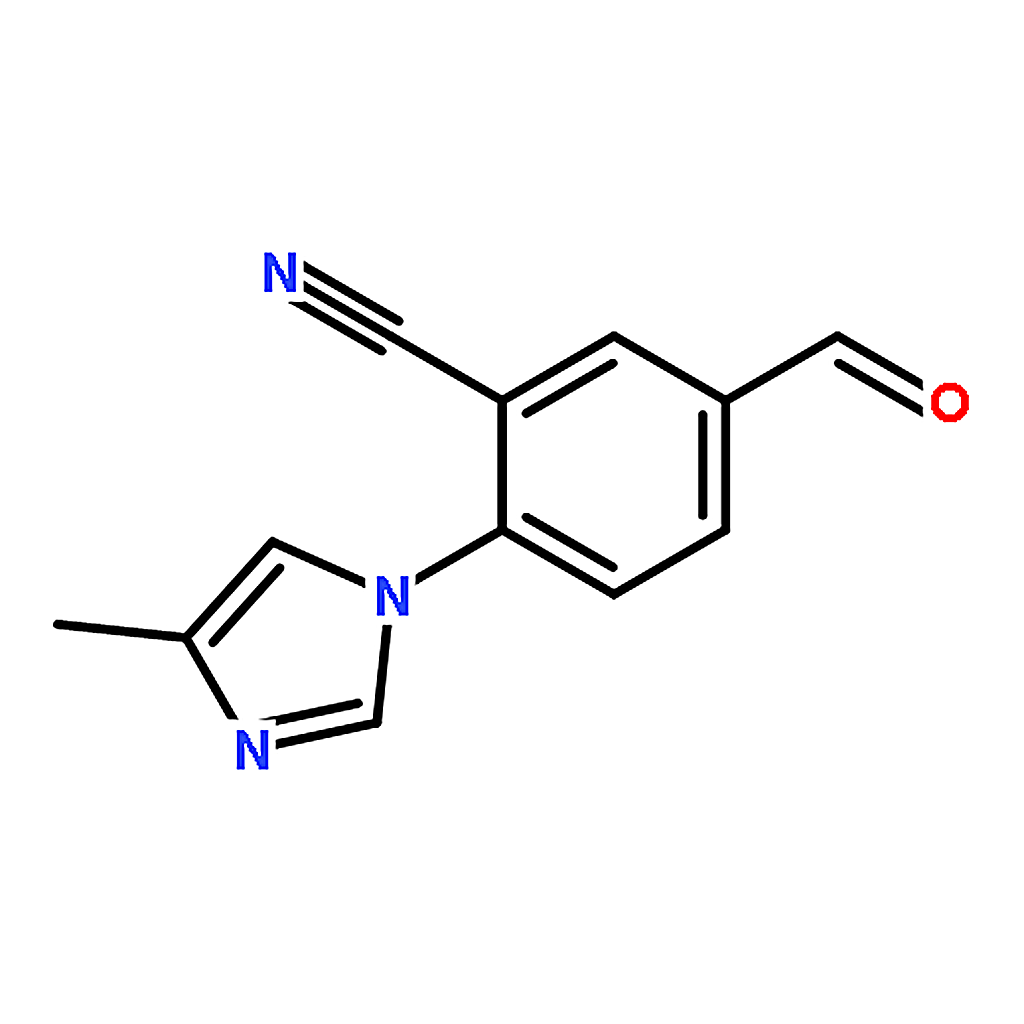 RHAWN 5-Formyl-2-(4-Methyl-1H-Imidazol-1-Yl)-Benzonitrile