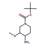 RHAWN (3S,4R)-tert-Butyl 4-amino-3-methoxypiperidine-1-carboxylate
