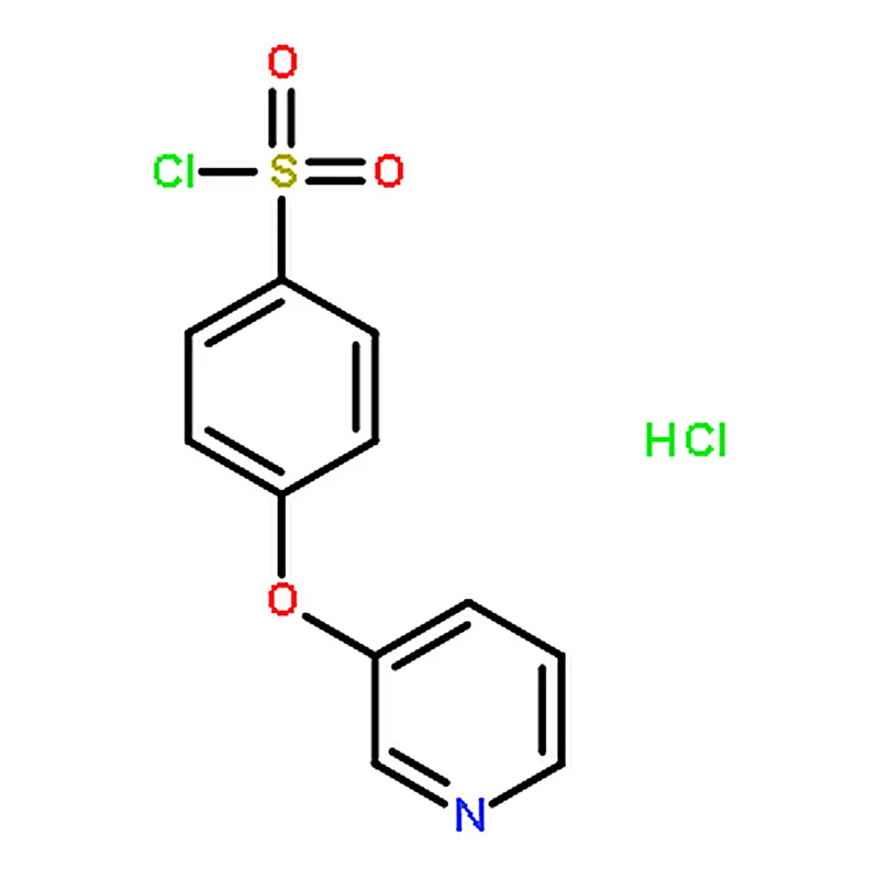 RHAWN 4-(Pyridin-3-yloxy)benzene-1-sulfonyl chloride hydrochloride
