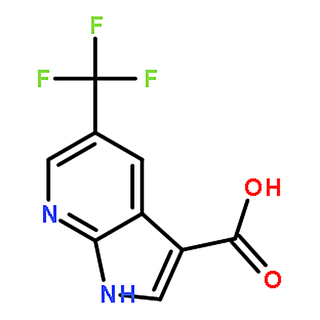 RHAWN 5-(Trifluoromethyl)-1H-pyrrolo[2，3-b]pyridine-3-carboxylic acid