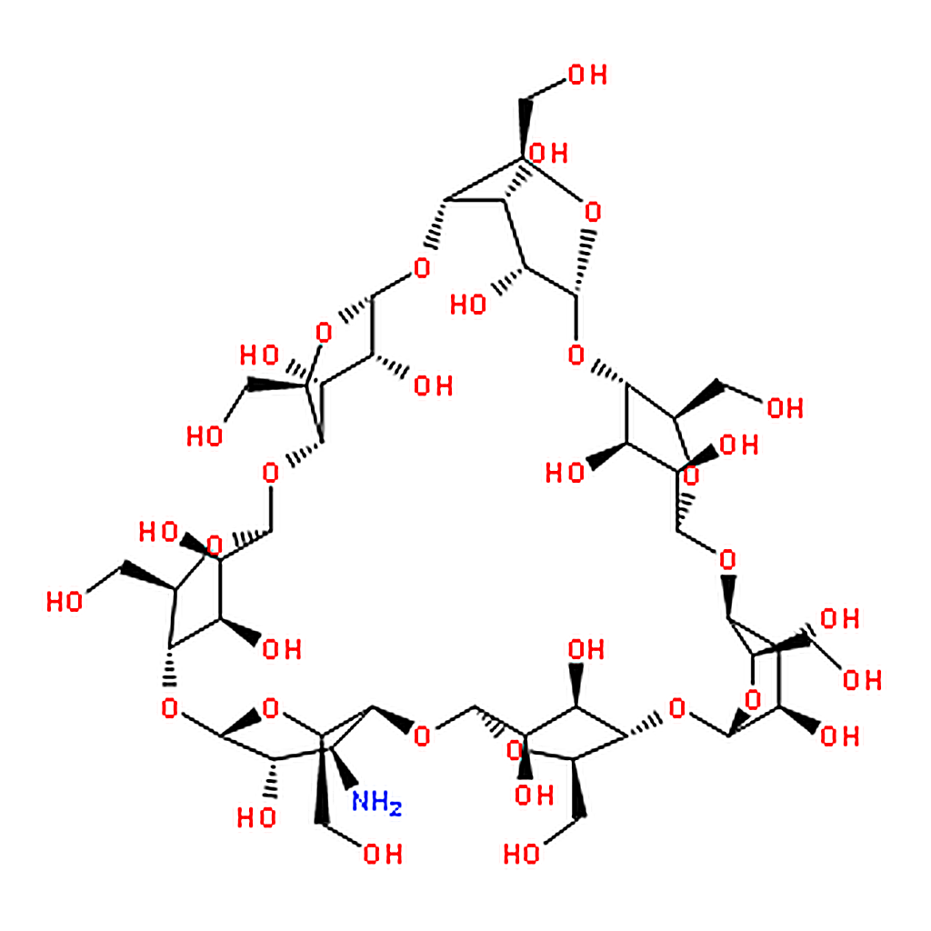 RHAWN 3A-Amino-3A-deoxy-(2A<i>S</i>,3A<i>S</i>)--cyclodextrin Hydrate