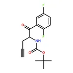 RHAWN tert-Butyl (1-(2,5-difluorophenyl)-1-oxopent-4-yn-2-yl)carbamate