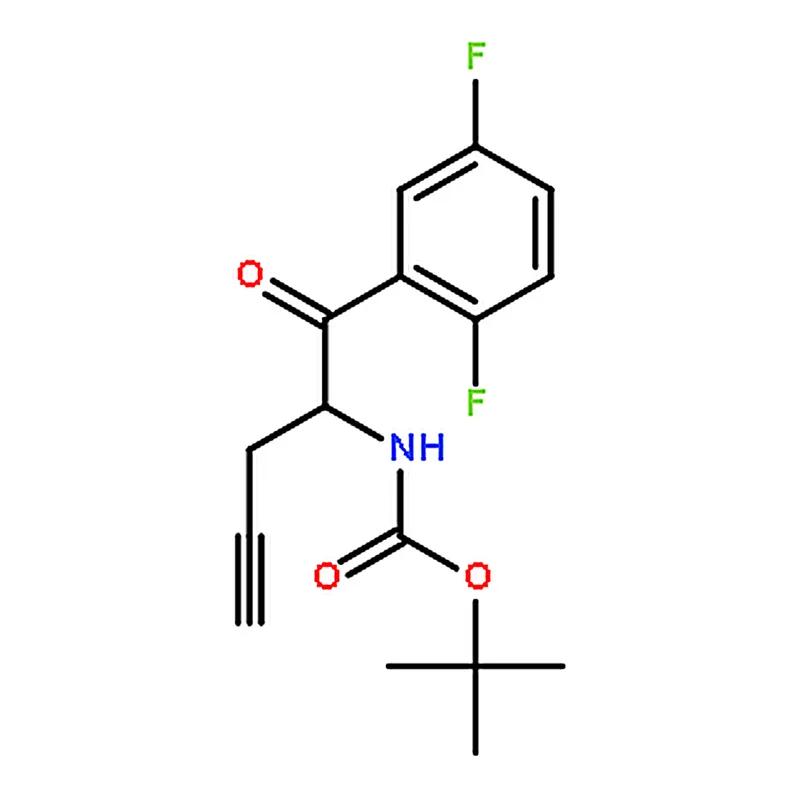 RHAWN tert-Butyl (1-(2,5-difluorophenyl)-1-oxopent-4-yn-2-yl)carbamate