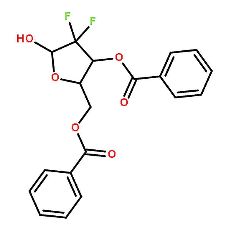 RHAWN ((2R,3R)-3-(Benzoyloxy)-4,4-difluoro-5-hydroxytetrahydrofuran-2-yl)methyl benzoate