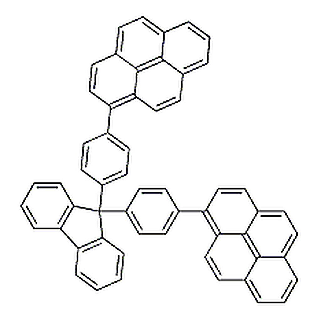 RHAWN 9，9-Bis[4-(1-pyrenyl)phenyl]fluorene