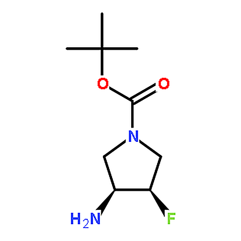 RHAWN (3S,4R)-tert-Butyl 3-amino-4-fluoropyrrolidine-1-carboxylate