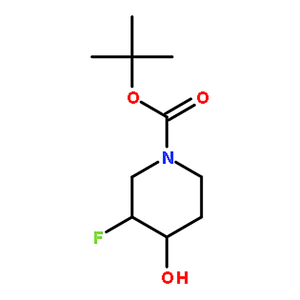 RHAWN (3S,4R)-tert-Butyl 3-fluoro-4-hydroxypiperidine-1-carboxylate