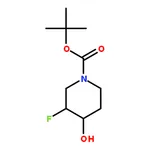 RHAWN (3S,4R)-tert-Butyl 3-fluoro-4-hydroxypiperidine-1-carboxylate