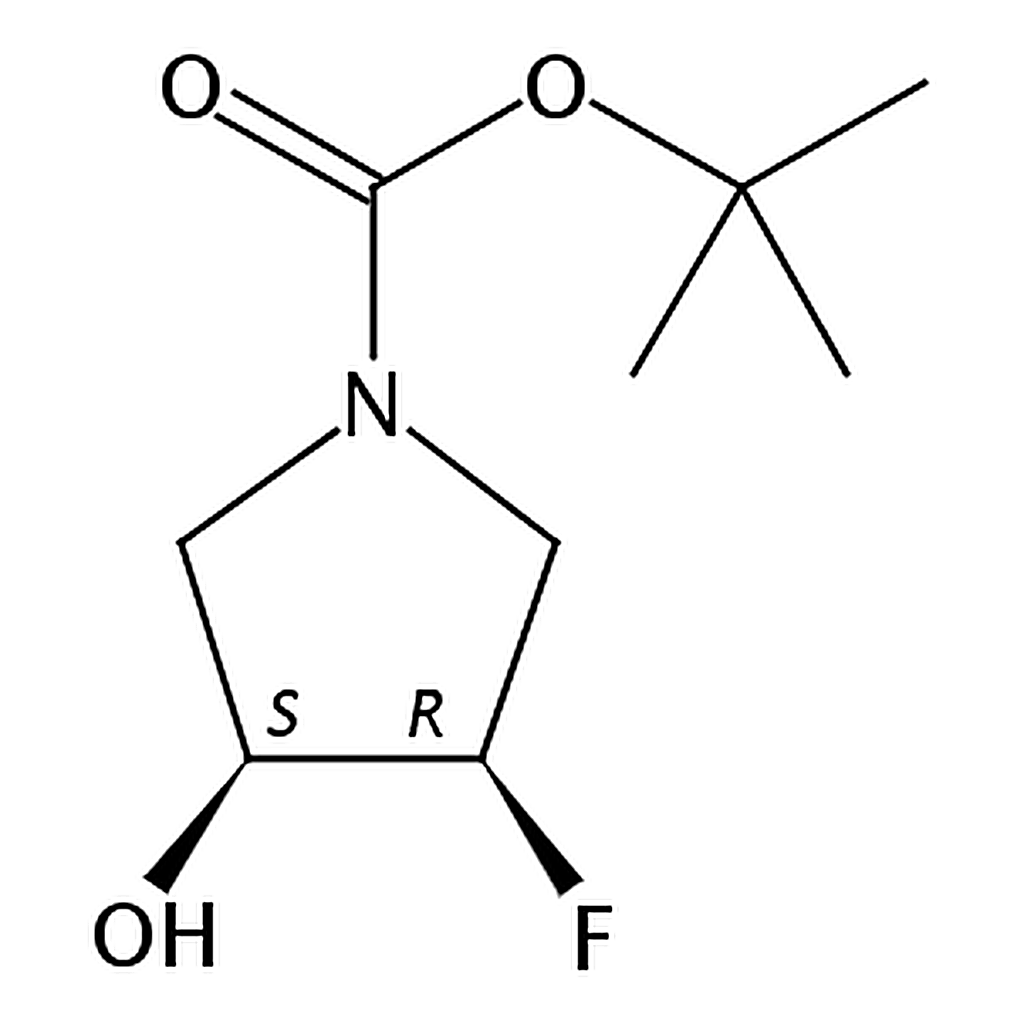 RHAWN (3R,4S)-1-Boc-3-fluoro-4-hydroxypyrrolidine