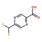 RHAWN 5-(Difluoromethyl)pyrazine-2-carboxylic acid