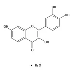 RHAWN 2-(3,4-Dihydroxyphenyl)-3,7-dihydroxy-4H-chromen-4-one hydrate