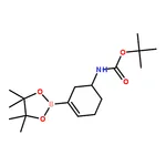 RHAWN tert-Butyl (3-(4,4,5,5-tetramethyl-1,3,2-dioxaborolan-2-yl)cyclohex-3-en-1-yl)carbamate