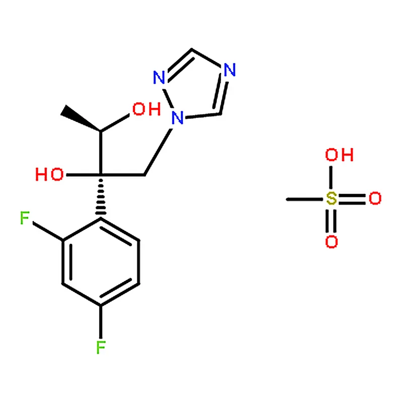 RHAWN (2R,3R)-2-(2,4-Difluorophenyl)-1-(1H-1,2,4-triazol-1-yl)butane-2,3-diol with methanesulfonate