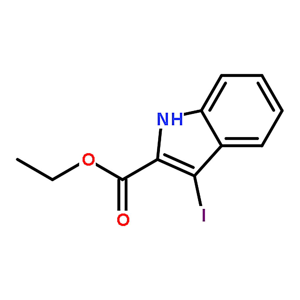 RHAWN Ethyl3-iodo-1H-indole-2-carboxylate