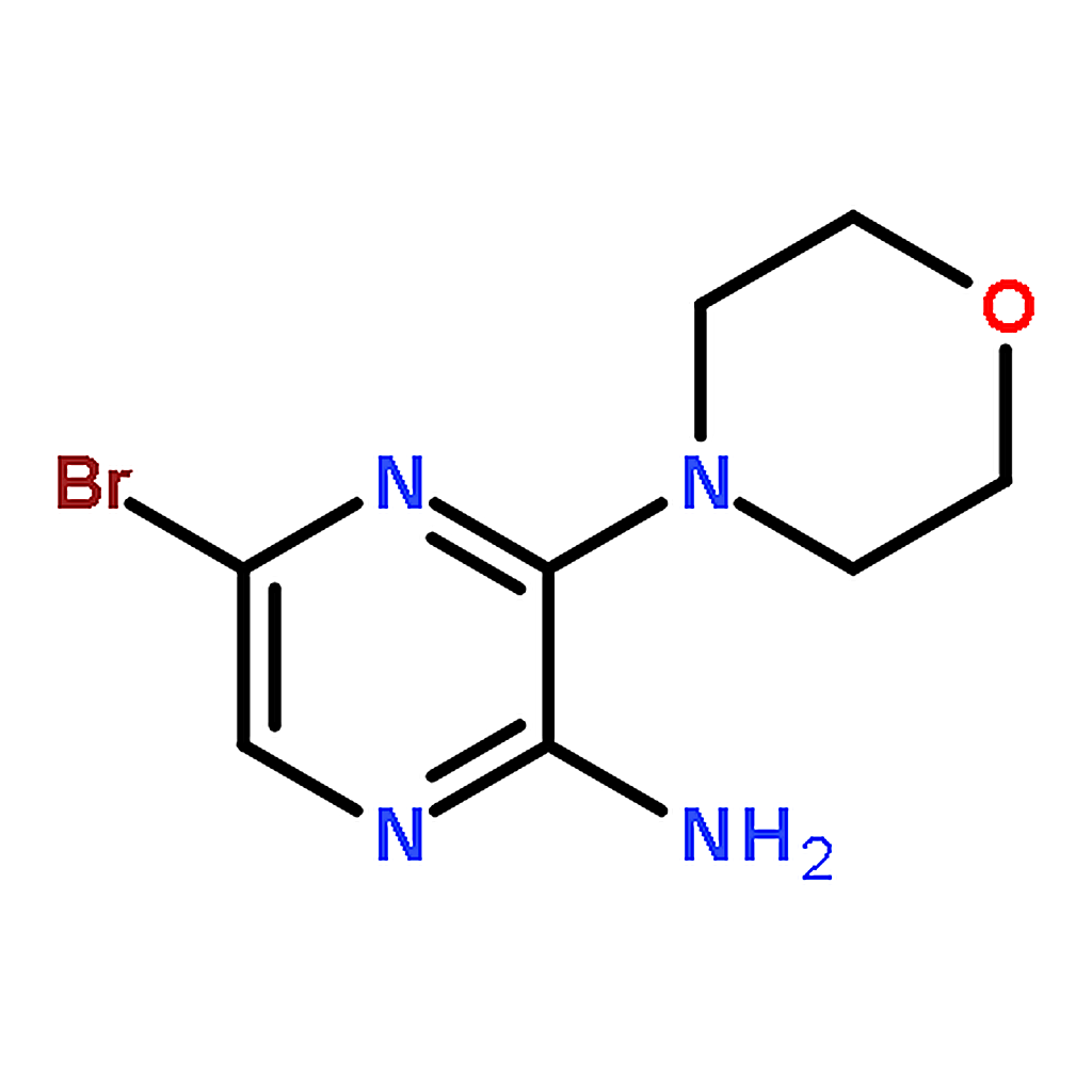 RHAWN 5-Bromo-3-morpholinopyrazin-2-amine