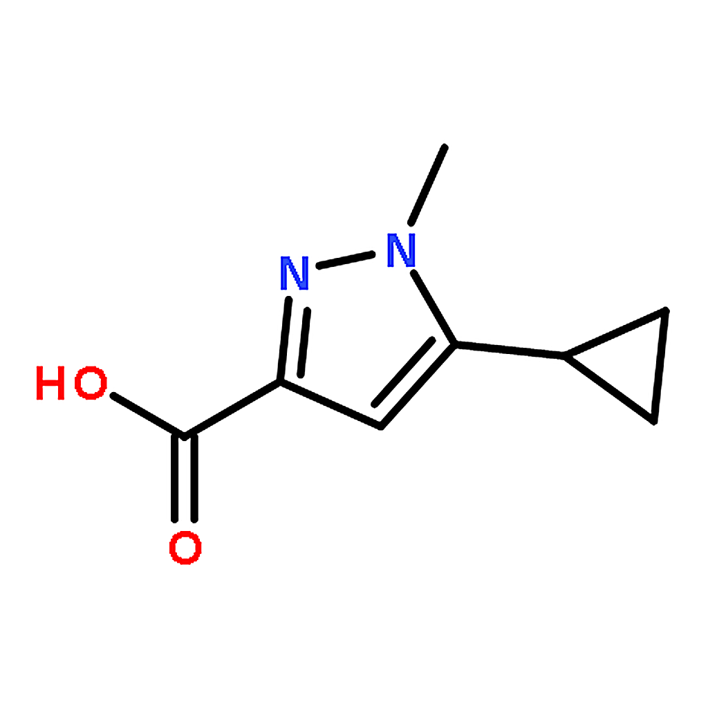 RHAWN 5-Cyclopropyl-1-methyl-1H-pyrazole-3-carboxylic acid