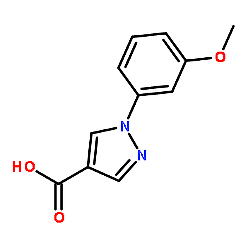 RHAWN 1-(3-Methoxyphenyl)-1H-pyrazole-4-carboxylicacid