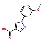 RHAWN 1-(3-Methoxyphenyl)-1H-pyrazole-4-carboxylicacid