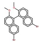 RHAWN (S)-6,6'-Dibromo-2,2'-dimethoxy-1,1'-binaphthalene