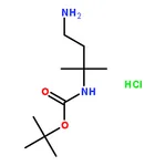 RHAWN tert-Butyl (4-amino-2-methylbutan-2-yl)carbamate hydrochloride