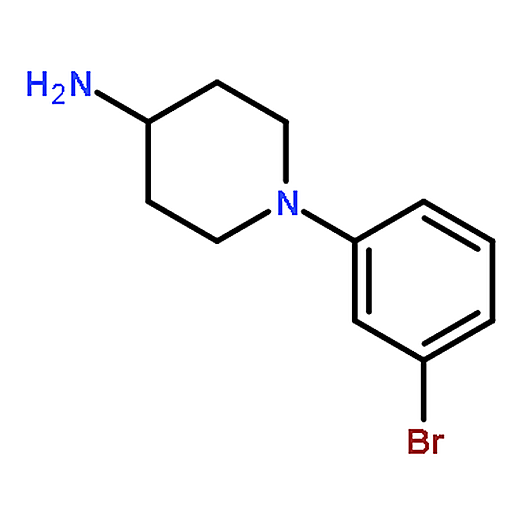 RHAWN 1-(3-Bromophenyl)piperidin-4-amine