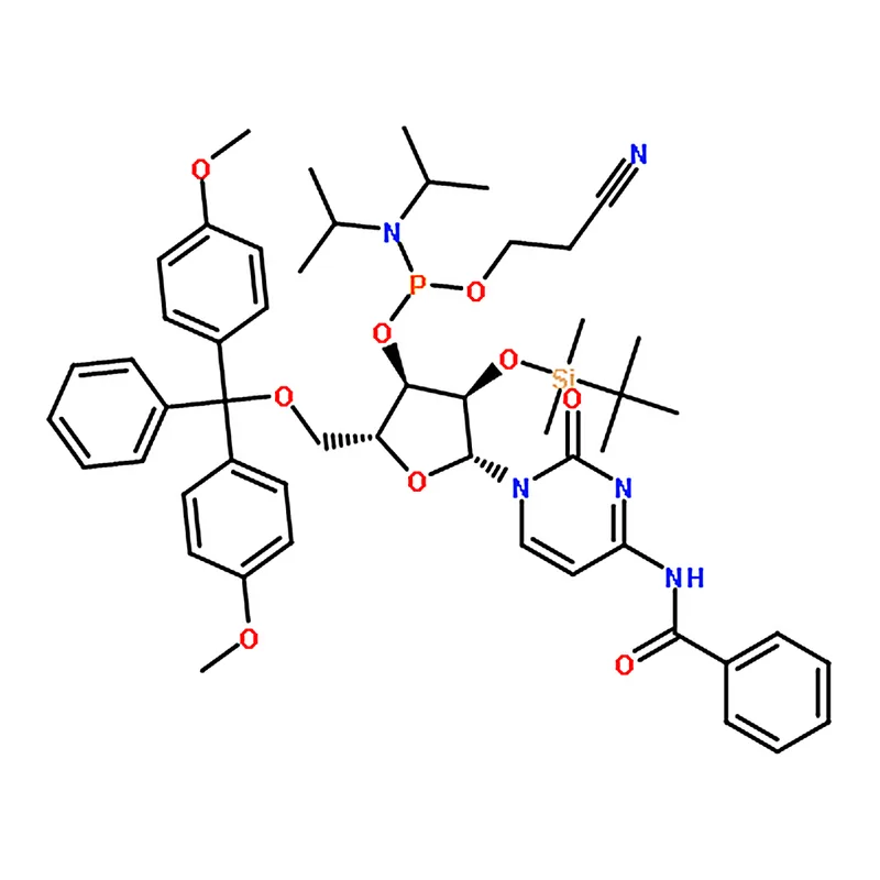 RHAWN (2R,3R,4R,5R)-5-(4-Benzamido-2-oxopyrimidin-1(2H)-yl)-2-((bis(4-methoxyphenyl)(phenyl)methox