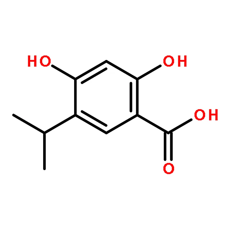 RHAWN 2,4-Dihydroxy-5-isopropylbenzoic acid