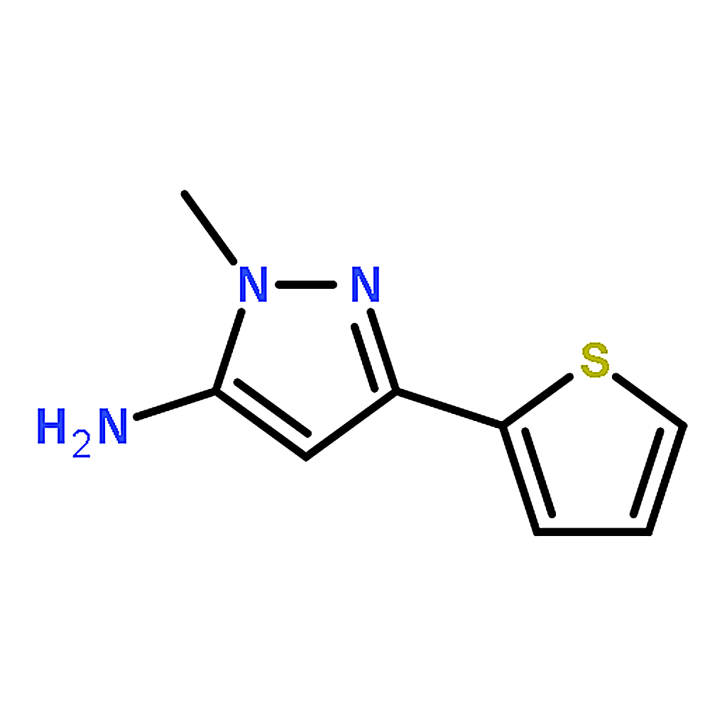 RHAWN 1-Methyl-3-(thiophen-2-yl)-1H-pyrazol-5-amine