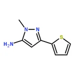 RHAWN 1-Methyl-3-(thiophen-2-yl)-1H-pyrazol-5-amine