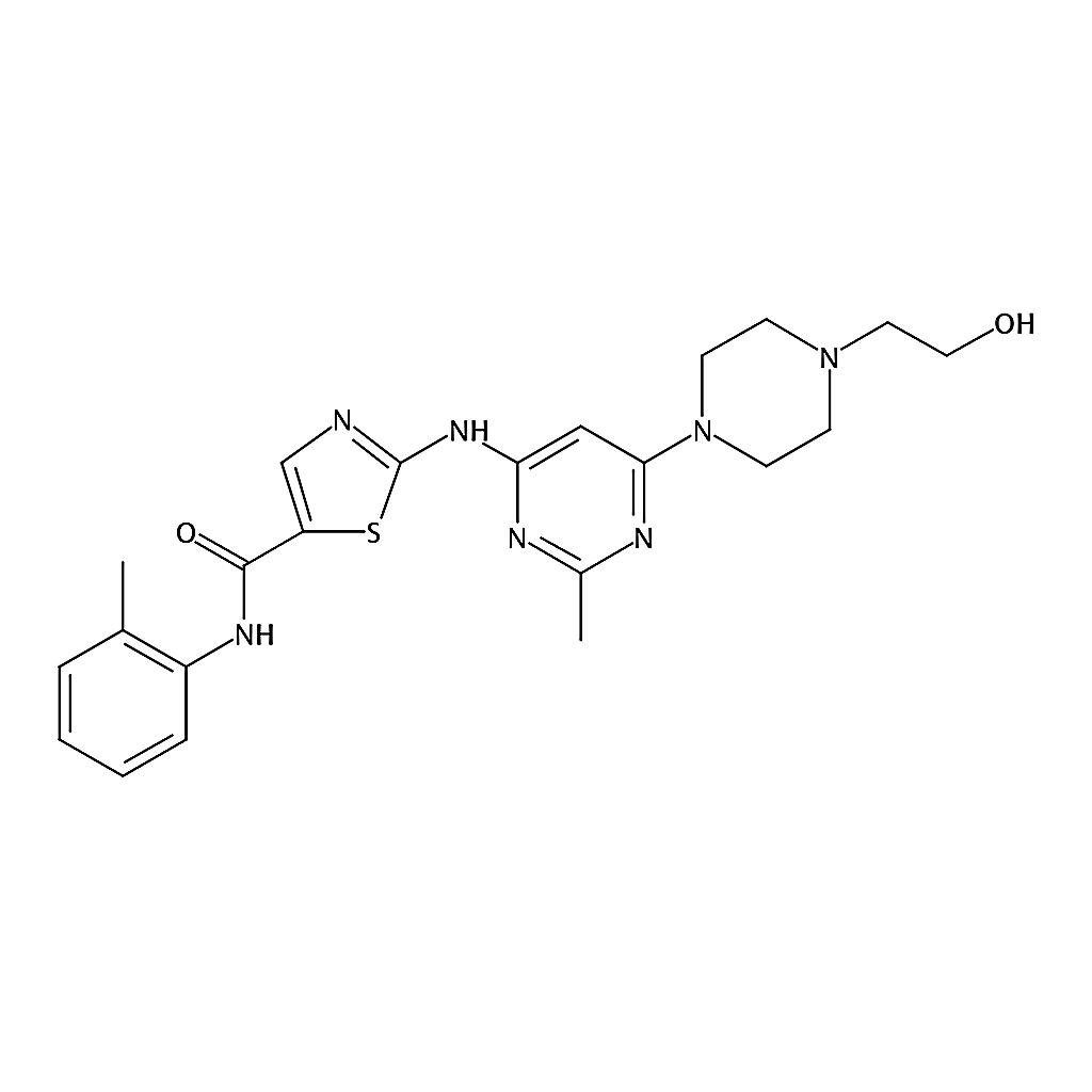 RHAWN 2-((6-(4-(2-hydroxyethyl)piperazin-1-yl)-2-methylpyrimidin-4-yl)amino)-N-(o-tolyl)thiazole-5
