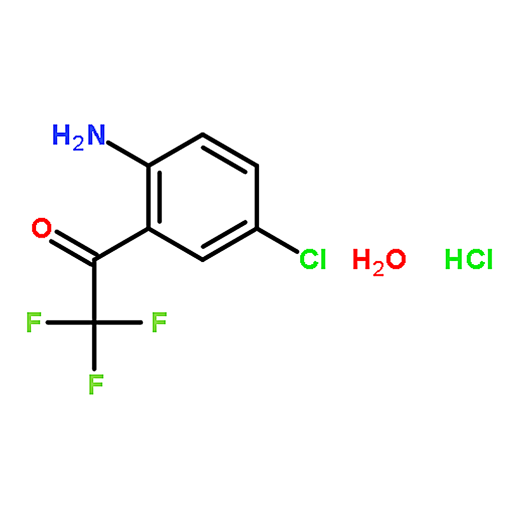 RHAWN 1-(2-Amino-5-chlorophenyl)-2，2，2-trifluoroethanone hydrochloride hydrate