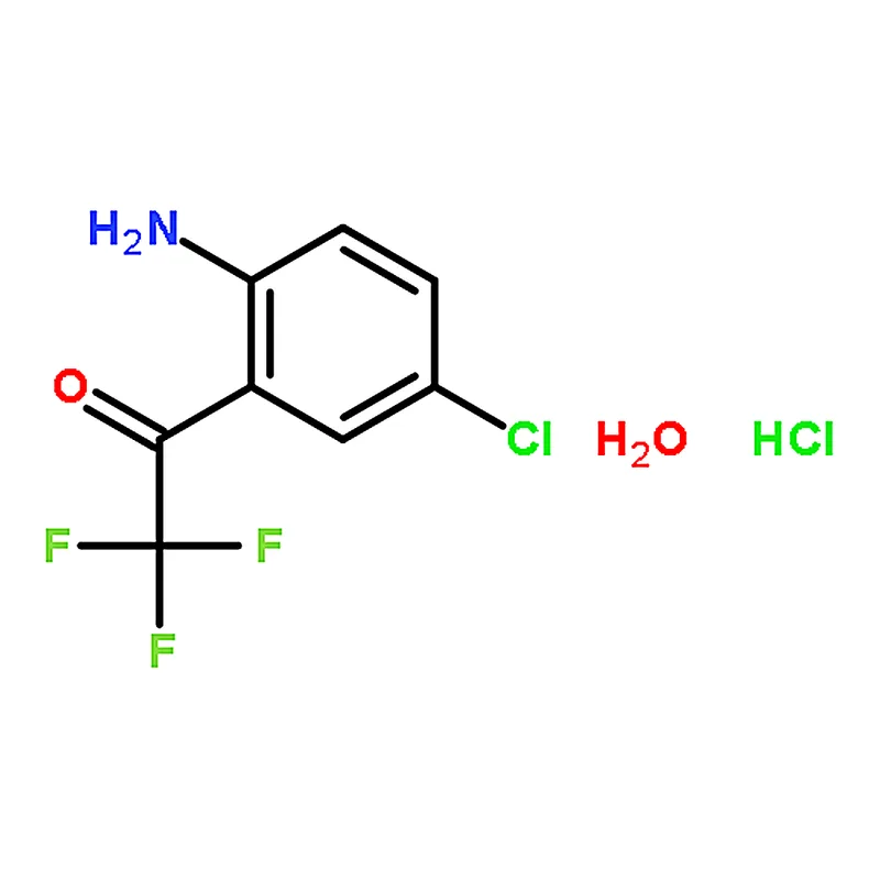 RHAWN 1-(2-Amino-5-chlorophenyl)-2,2,2-trifluoroethanone hydrochloride hydrate